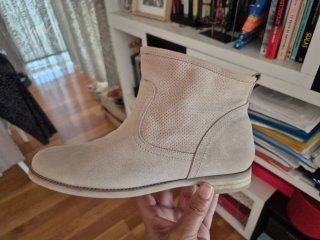 Botines Beige