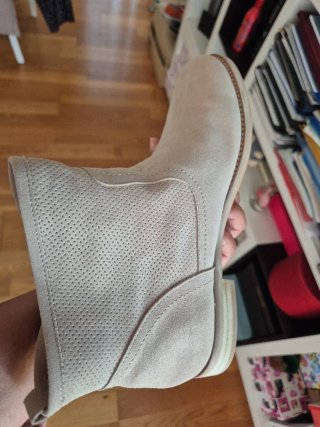 Botines Beige