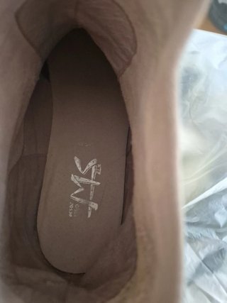 Botines Beige