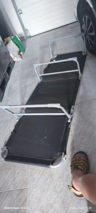 Tumbona plegable de aluminio