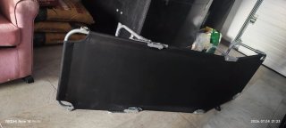 Tumbona plegable de aluminio