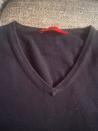 Jersey pico hombre Carolina Herrera azul marino
