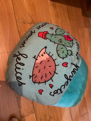 Calientapiés peluche cactus y erizo y oveja