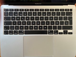 MacBook Air 13 pollici, argento, 2020