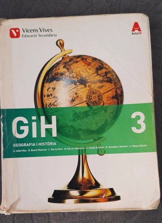 Libro de Geografia i història 3°ESO