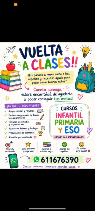 Clases particulares a domicilio