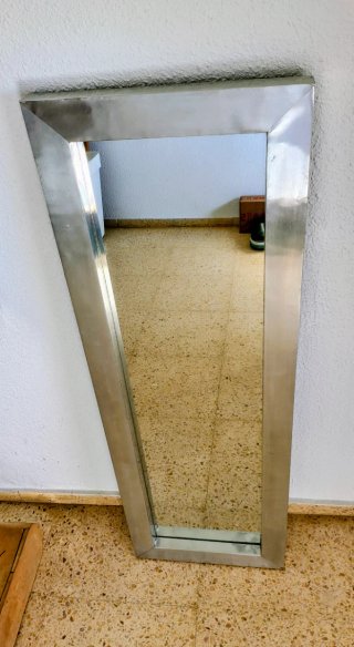Espejo Rectangular Marco Metálico