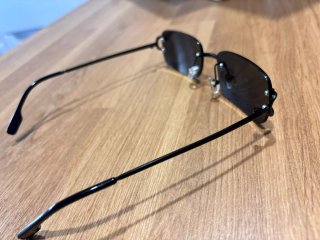 Gafas de sol rectangulares negras