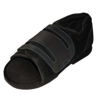 Zapato Post-Quirúrgico Abierto Ortoprime Negro