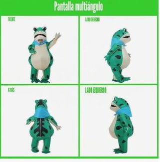 Disfraz Hinchable Rana Talla Única