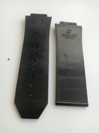 Correa de reloj Hublot negra