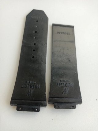 Correa de reloj Hublot negra