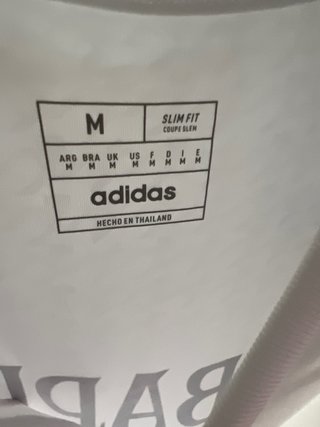 Camiseta Real Madrid M Adidas
