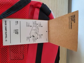 The North Face Base Camp Duffel S Roja