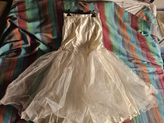 Abito da sposa artigianale