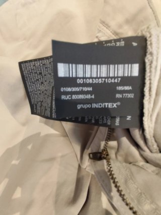 Bermuda Zara Beige Talla 44