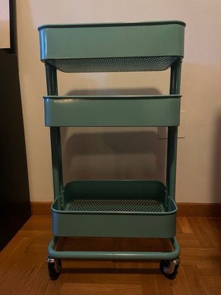 Carro Organizador Raskog Ikea Teal