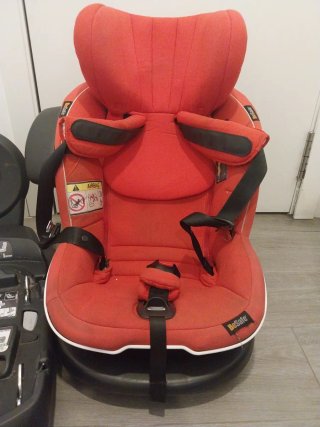 Silla coche BeSafe con base Isofix,grupo 1-2