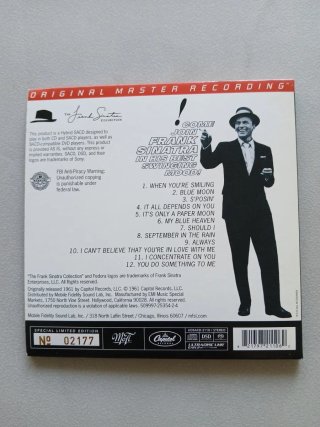 CD Sinatra's Swingin' Session!!! Super Audio