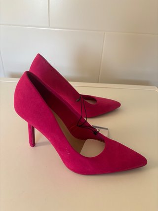 Tacones fucsia Lefties Talla 37