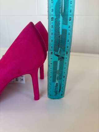 Tacones fucsia Lefties Talla 37