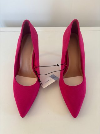 Tacones fucsia Lefties Talla 37
