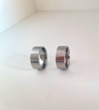 Anillo Acero Inoxidable Hombre Minimalista