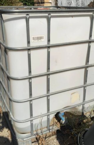 Depósito agua IBC 1000L