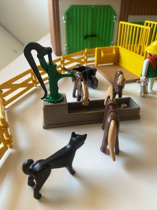 Lote Playmobil nº 1: Granja Animales y Personas