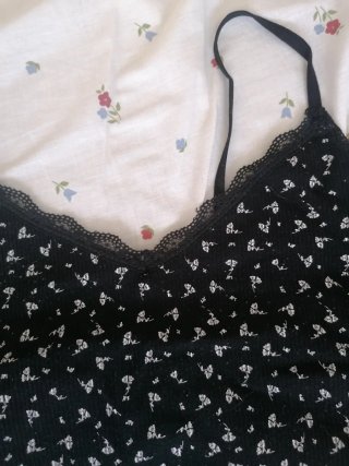 Pijama Primark Top y Pantalón Corto M