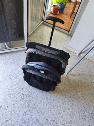 Silla de paseo gris