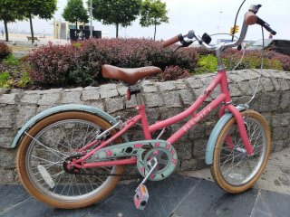 Bicicleta Elswick niña rosa