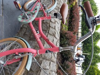 Bicicleta Elswick niña rosa