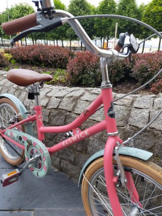 Bicicleta Elswick niña rosa