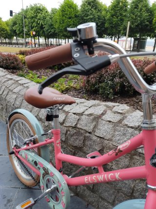 Bicicleta Elswick niña rosa