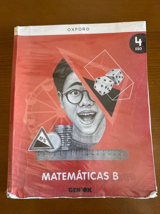 Matemáticas B 4 ESO : Geniox