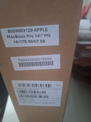 MacBook Pro 14 M5 16GB 1TB Plata Nuevo