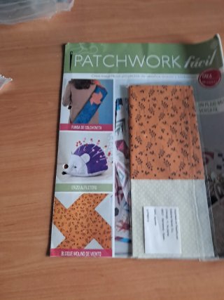 Revistas de patchwork con  telas a 4 € cada revist