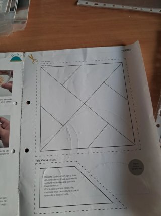 Revistas de patchwork con  telas a 4 € cada revist