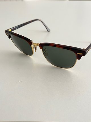 Gafas de sol Ray-Ban Clubmaster Marrones y Doradas