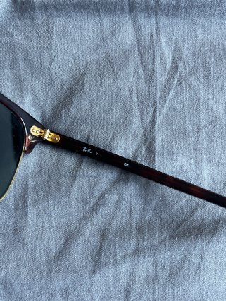 Gafas de sol Ray-Ban Clubmaster Marrones y Doradas