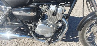 Honda CMX 250 Rebel Negra