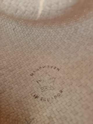 Sombrero de paja Toquilla hecho a mano
