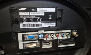 Monitor Samsung SyncMaster 2032MW LCD TV