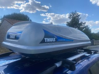 Cofre de techo THULE + barras