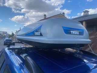 Cofre de techo THULE + barras