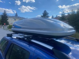 Cofre de techo THULE + barras