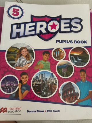 Libros ingles heroes, precio unidad