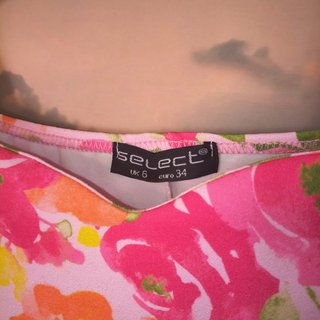 Vestito corto Select Donna floreale taglia 38