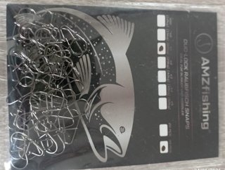 AMZfishing Duo-Lock Snaps Tamanho 1 (22kg)